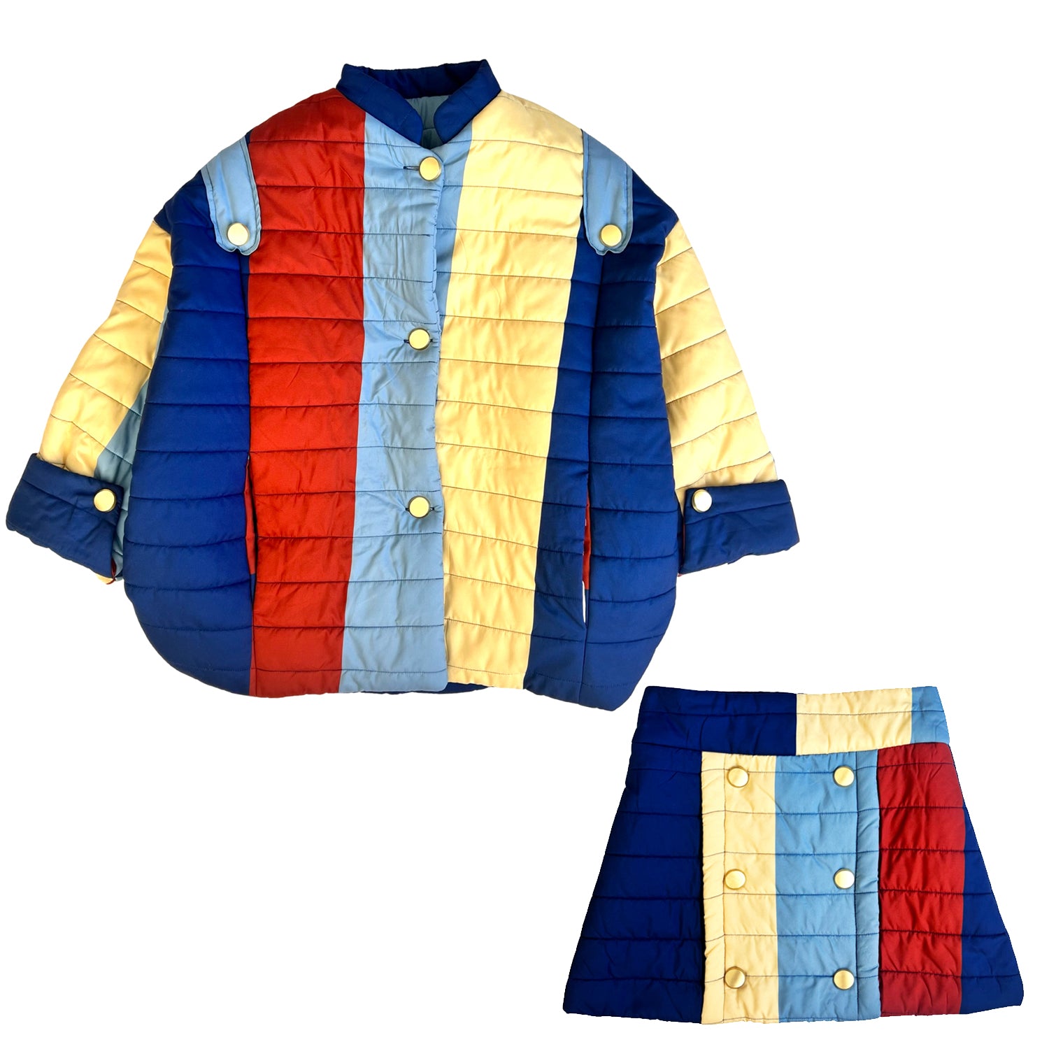 Majorelle Quilted Striped Jacket