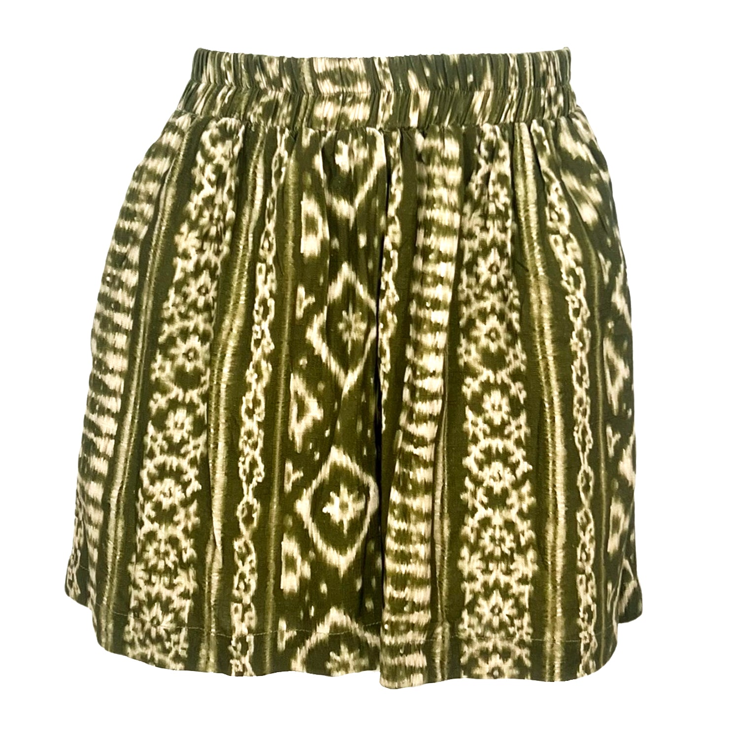 Boxer Linen Shorts - Essaouira Green