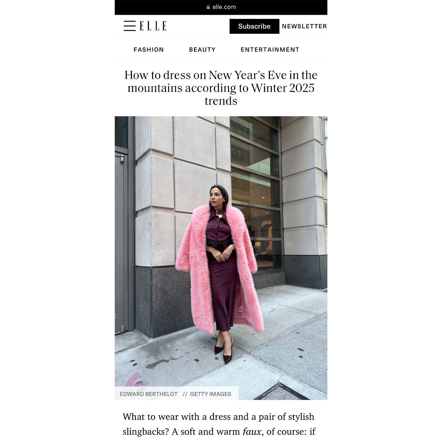 Amal Draped Satin Top in Burgundy